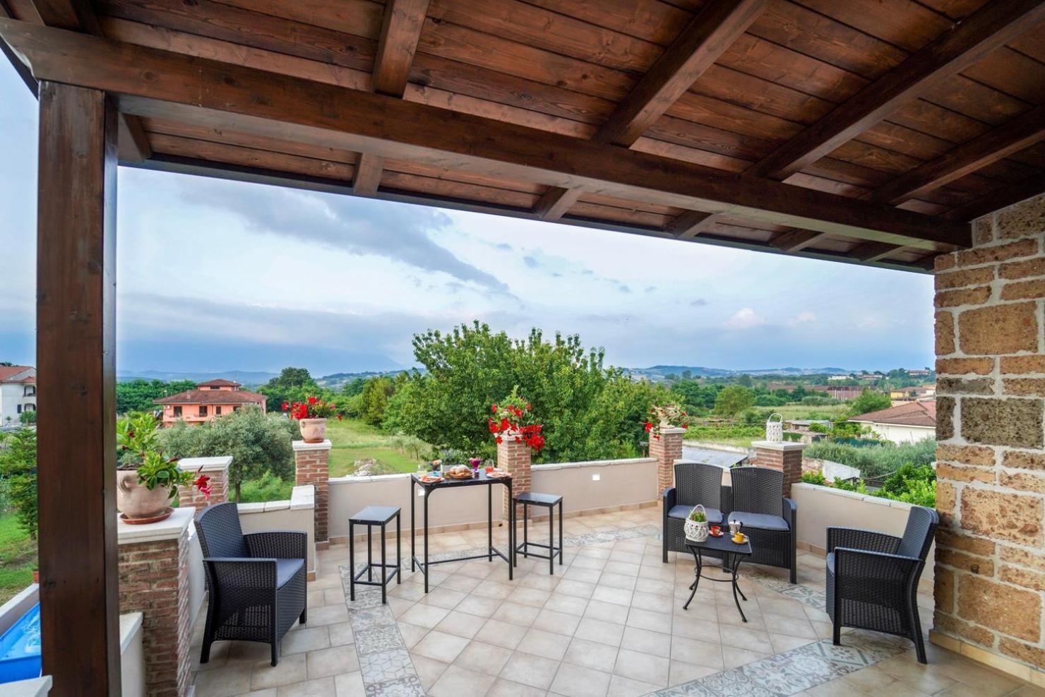 Villa Falcone Alvignano エクステリア 写真